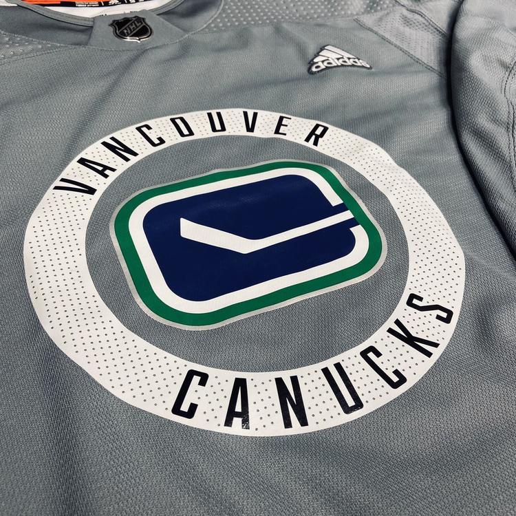 New Vancouver Canucks Pro Stock Practice Jersey • 58 Goalie Adidas 3-Stripe | SidelineSwap New Vancouver Canucks Pro Stock Practice Jersey • 58 Goalie Adidas 3-Stripe | SidelineSwap