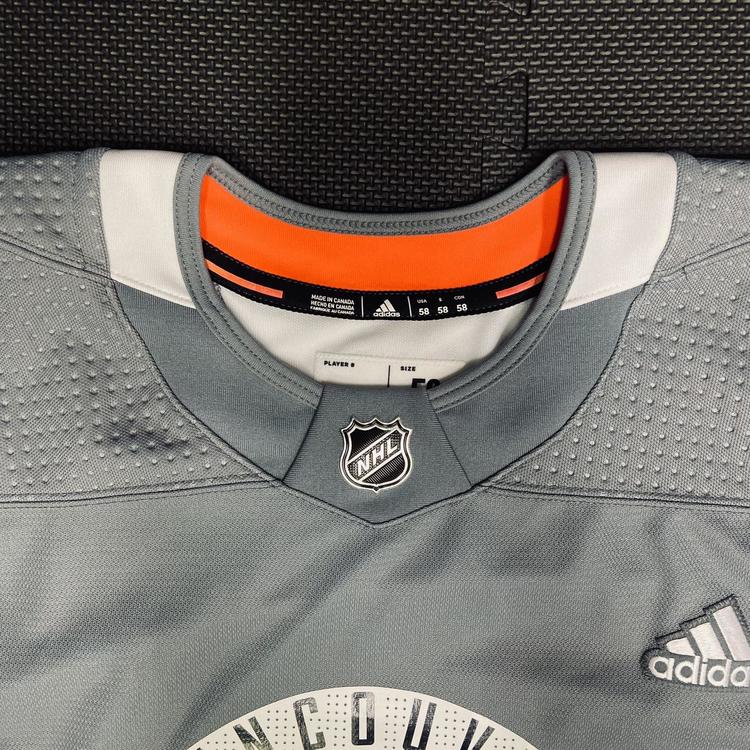 New Vancouver Canucks Pro Stock Practice Jersey • 58 Goalie Adidas 3-Stripe | SidelineSwap New Vancouver Canucks Pro Stock Practice Jersey • 58 Goalie Adidas 3-Stripe | SidelineSwap