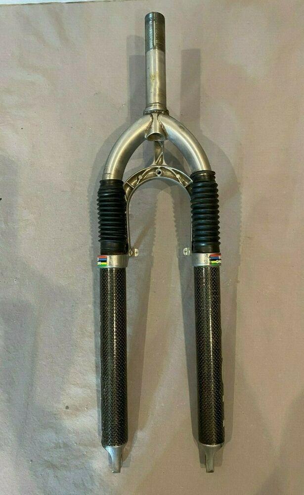 RARE Vintage 1990s Scott Unishock LF Carbon Fiber Suspension Fork 1
