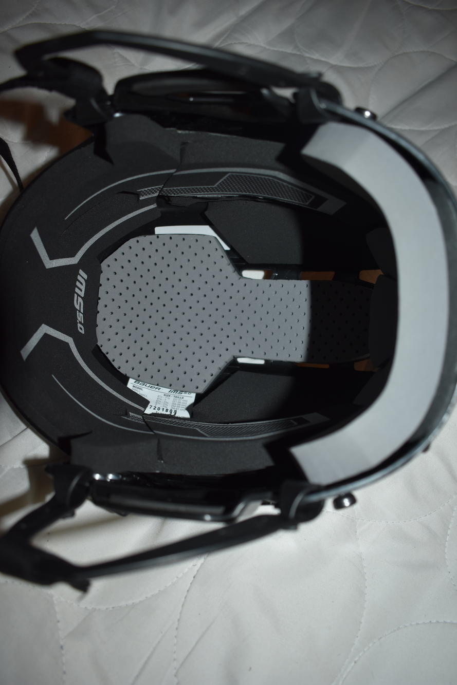 Bauer IMS 5.0 Hockey Helmet (2025) w/Cage, Small SidelineSwap