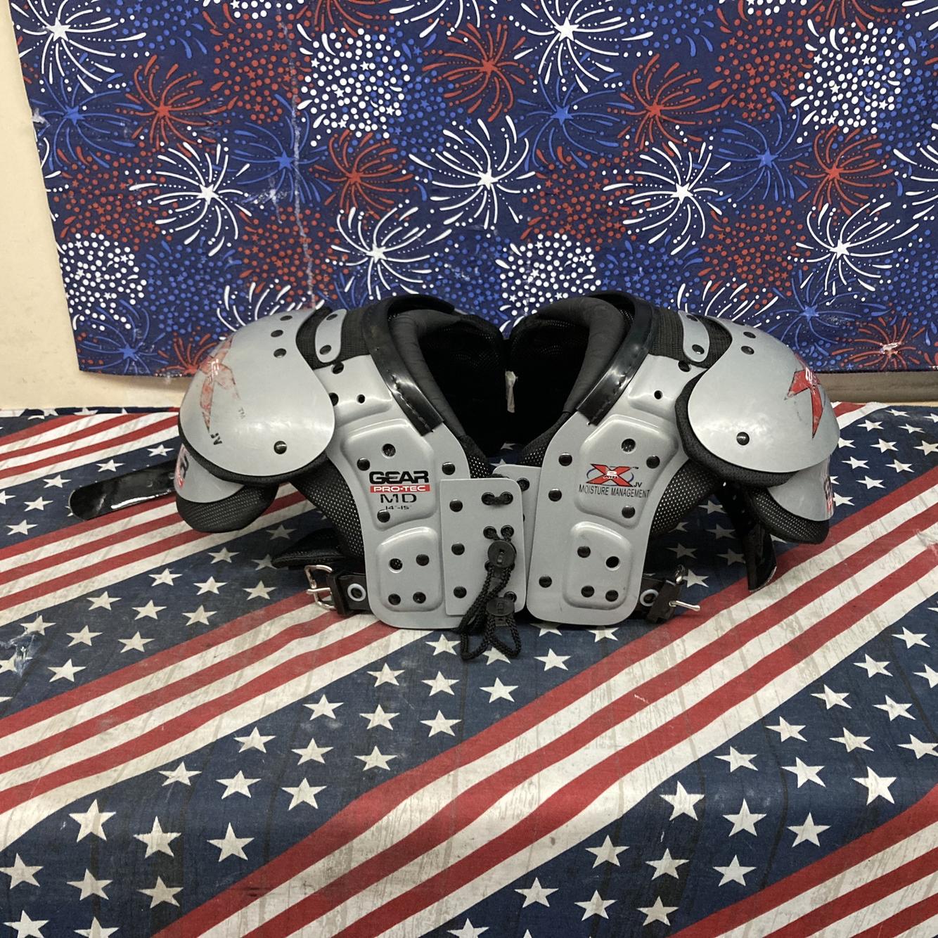 Used Medium Gear Pro Tec X2AIR Shoulder Pads 158459 SidelineSwap