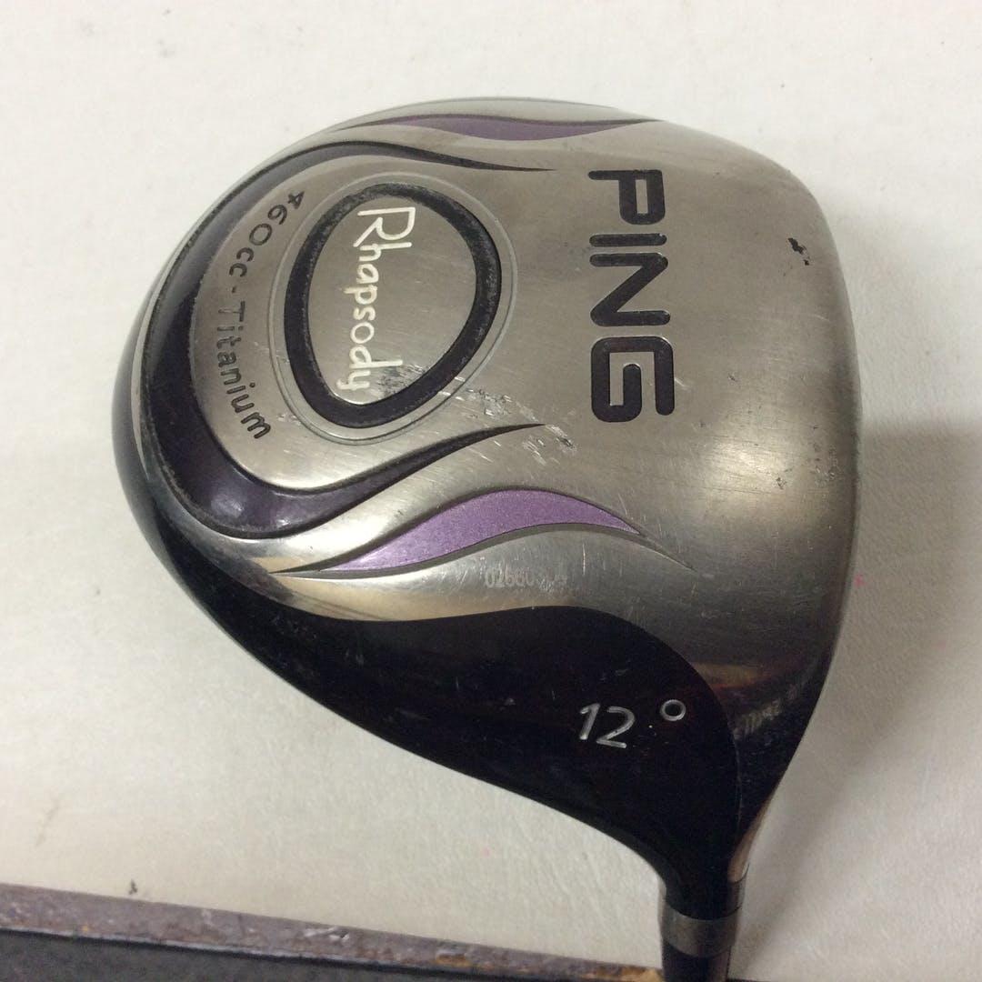 Used Ping Rhapsody 12.0 Degree Graphite Ladies Golf Drivers SidelineSwap