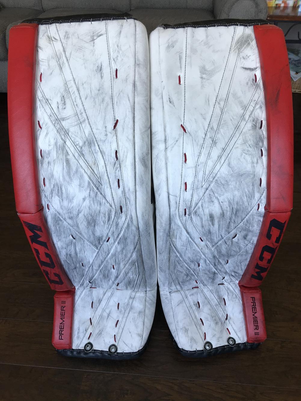Canadian Made Pro Return CCM P2 Goalie Pads 34+2 SidelineSwap
