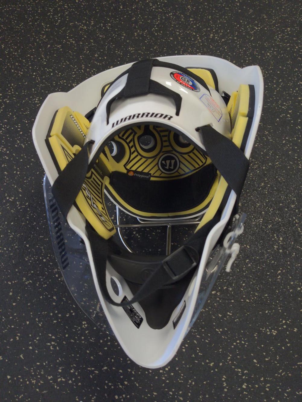 Used Warrior Rf1 M L Ice Hockey Goalie Helmets & Masks SidelineSwap