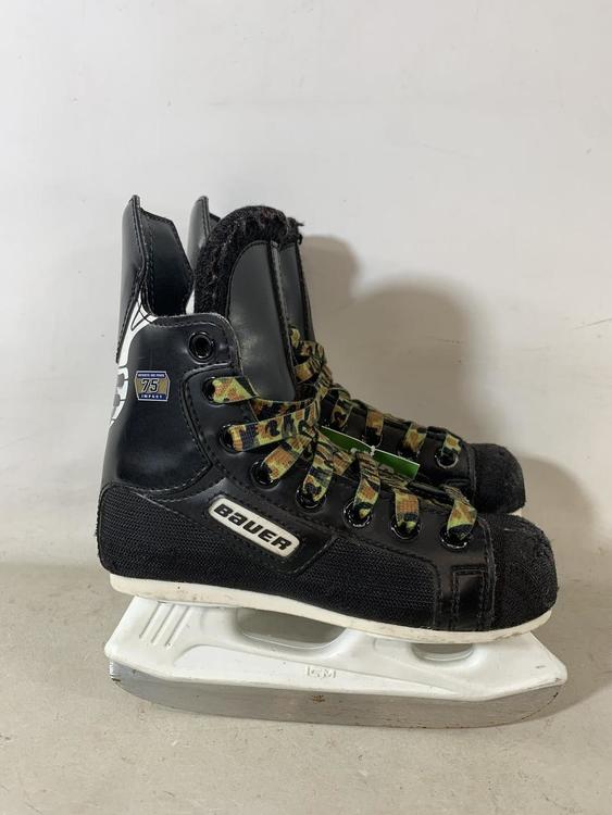 Used Bauer Impact 75 Ice Hockey Skates Size Youth 11 SidelineSwap