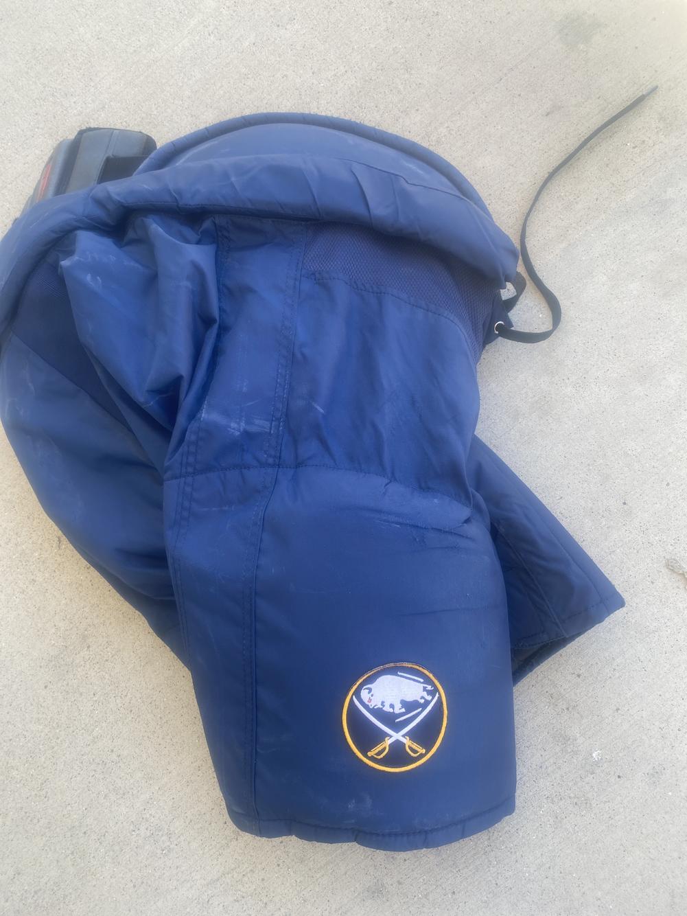 Buffalo Sabers Stock Blue Used Large CCM Pro Stock HP45X Hockey Pants