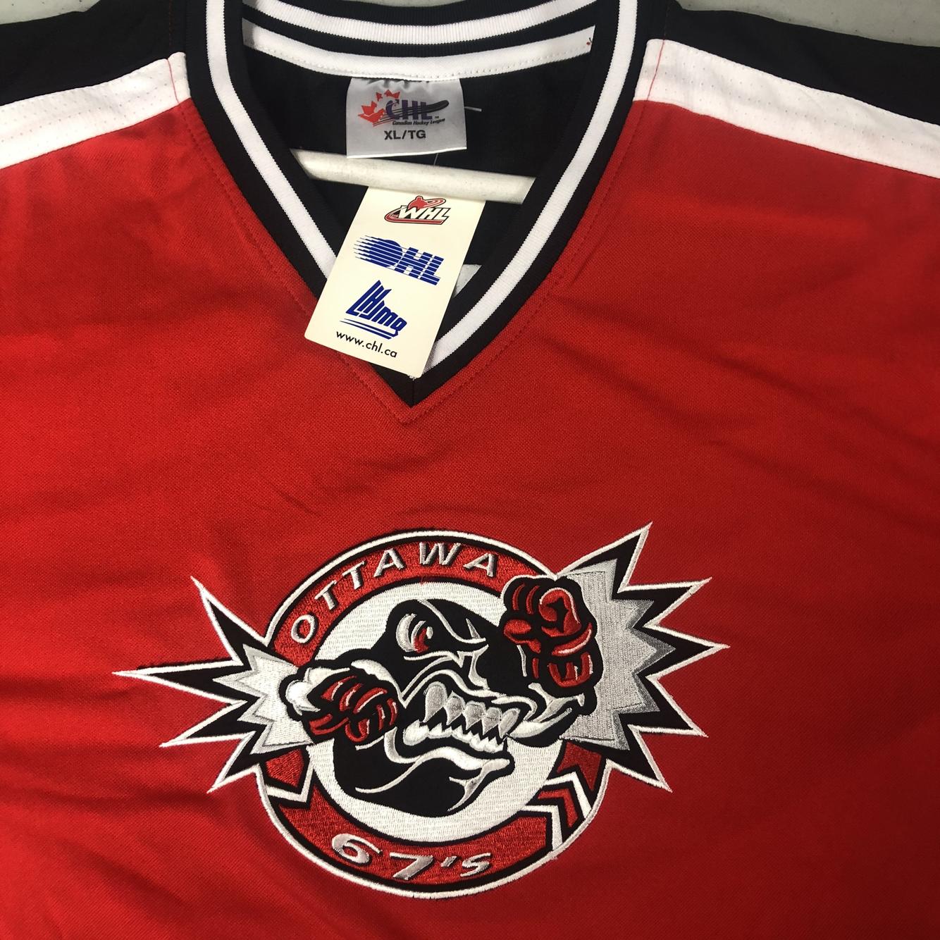 Ottawa 67’s OHL fan jerseys SidelineSwap