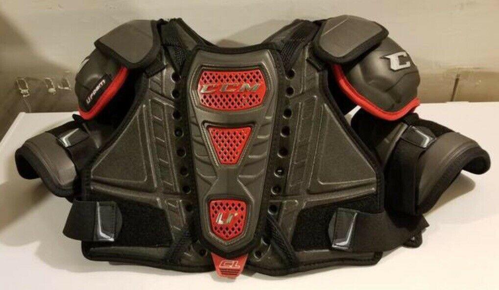 CCM U+ CL Pro Stock Hockey Shoulder Pads, Senior Large SidelineSwap