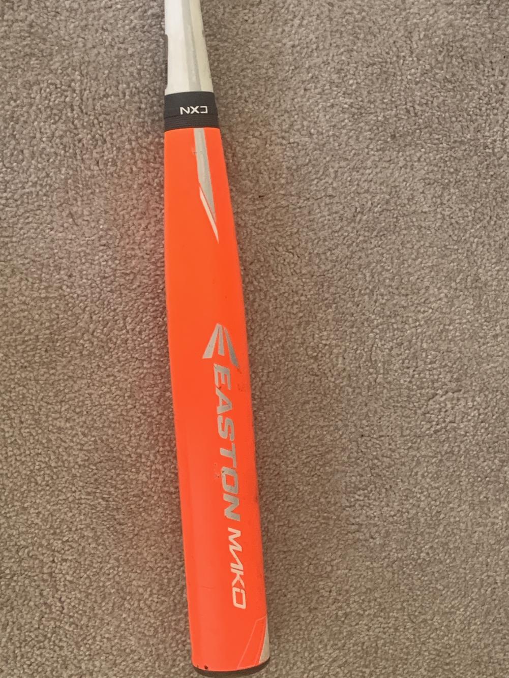 Orange Easton mako 31, 11. Great condition, no cracks or dents