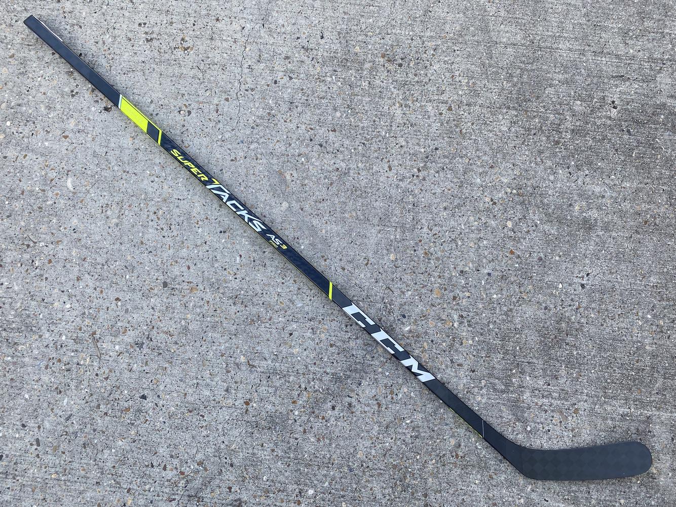 2 PACK CCM Super Tacks AS3 PRO Pro Stock Hockey Stick Grip 85 Flex Left