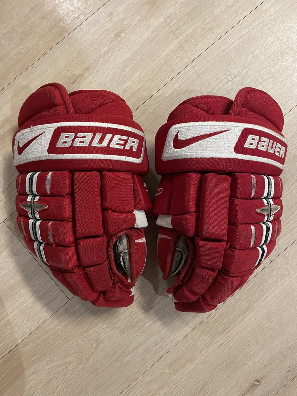 Nike Bauer 4 roll hockey gloves size 14 SidelineSwap