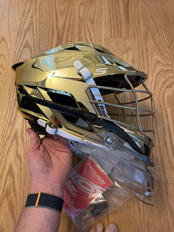 Brand New Notre Dame Cascade S Lacrosse Helmet SidelineSwap