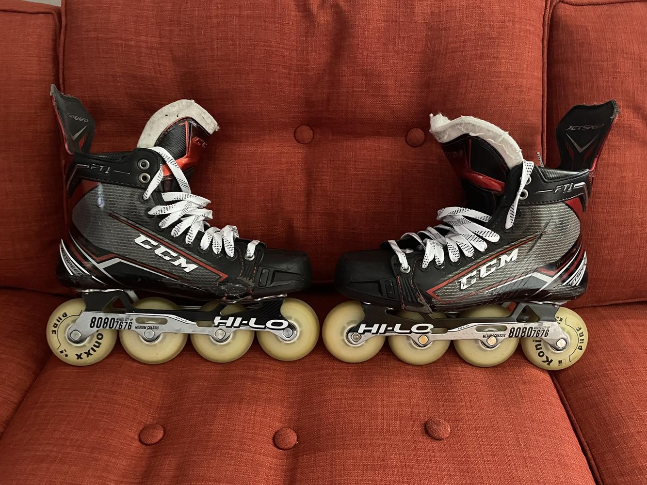 Custom CCM Jetspeed FT1 Roller Hockey Skates Mission SidelineSwap