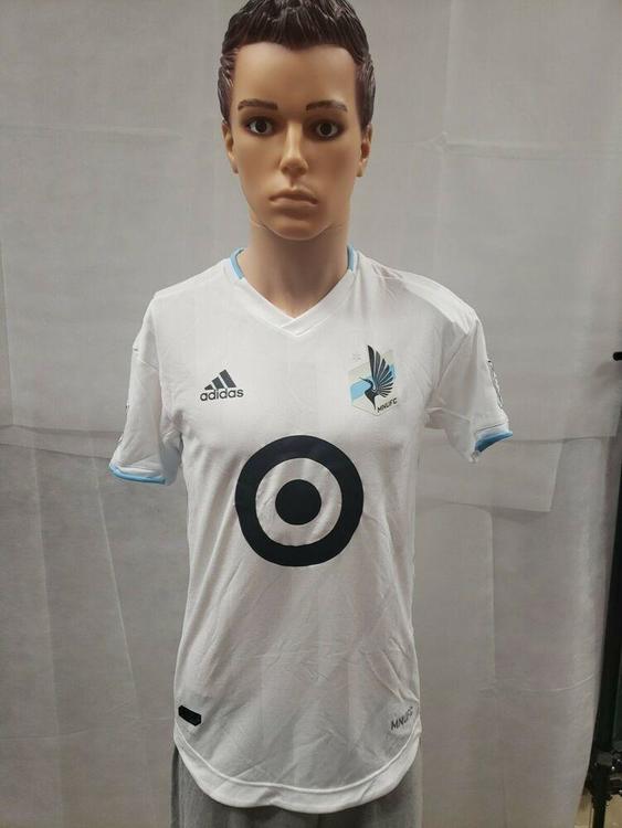 Adidas Minnesota United FC Authentic Match Away Jersey Sz Small MLS 2019 Adidas Minnesota United FC Authentic Match Away Jersey Sz Small MLS 2019