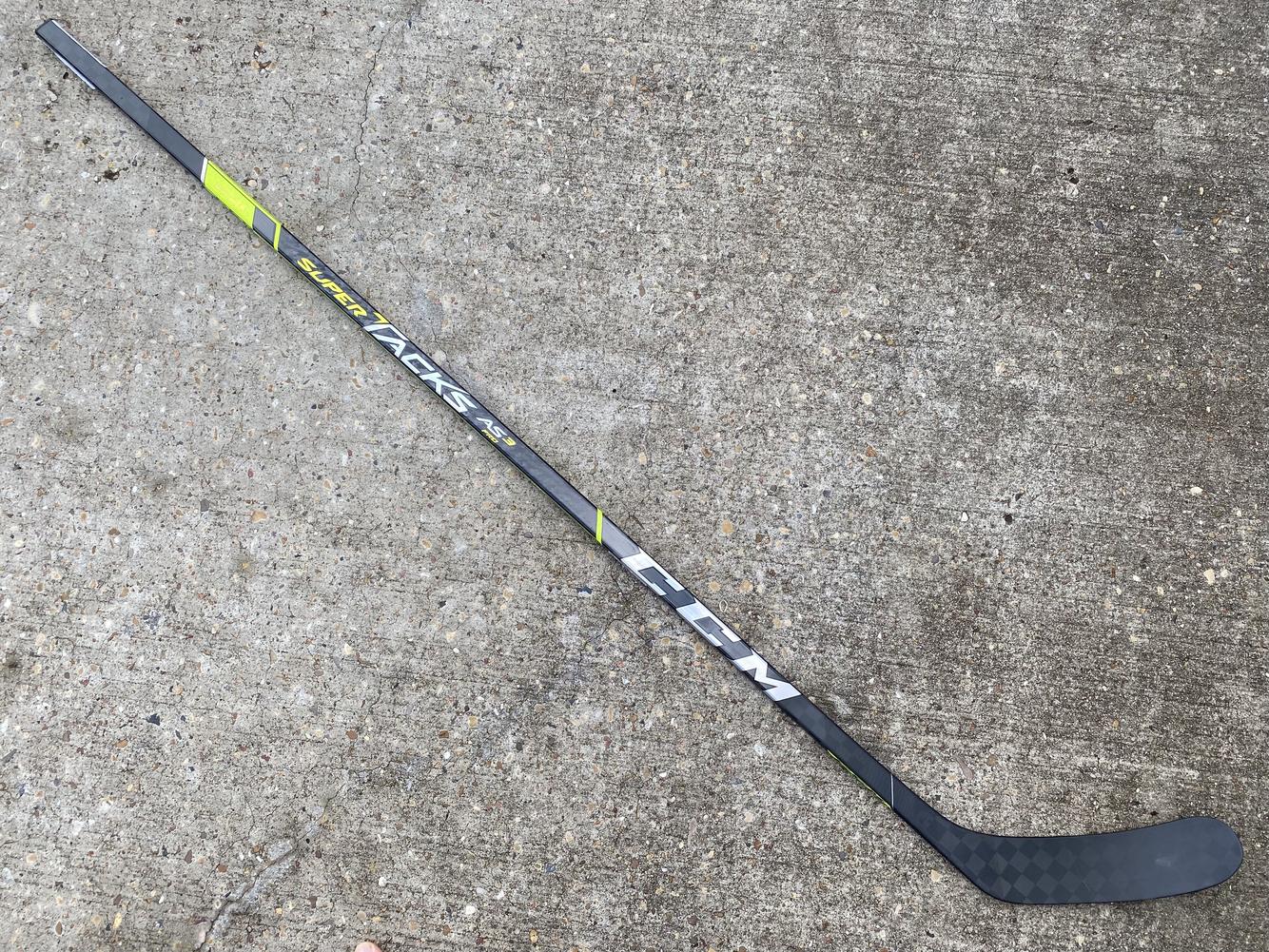 CCM Super Tacks AS3 PRO Pro Stock Hockey Stick Grip 85 Flex Left P28