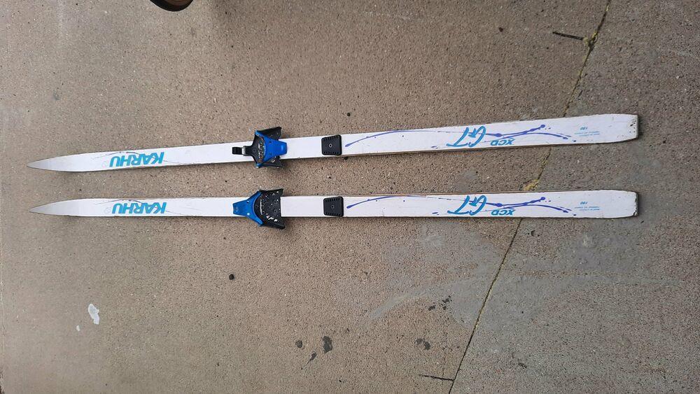 Karhu XC Skis w/3Pin Bindings 190cm White/Blue SidelineSwap