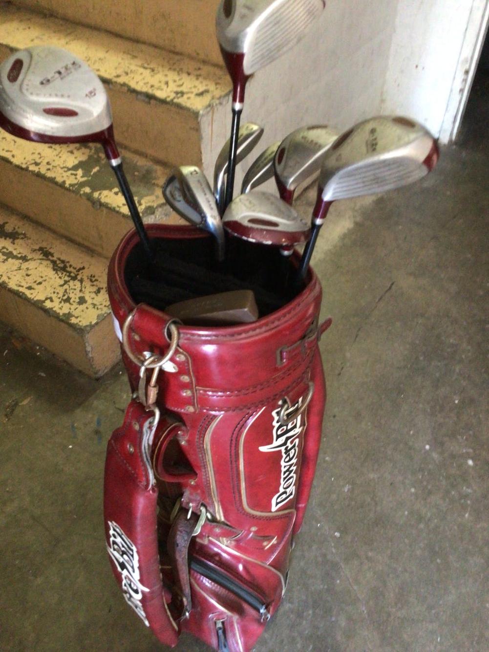 Used Golden Bear G12x 10 Piece Graphite Regular Golf Club Sets Mens