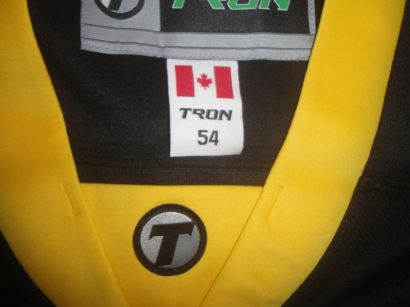 NEW DJ300 HEAVYWEIGHT JERSEY FIGHT STRAP BLACK YELLOW WHITE SidelineSwap