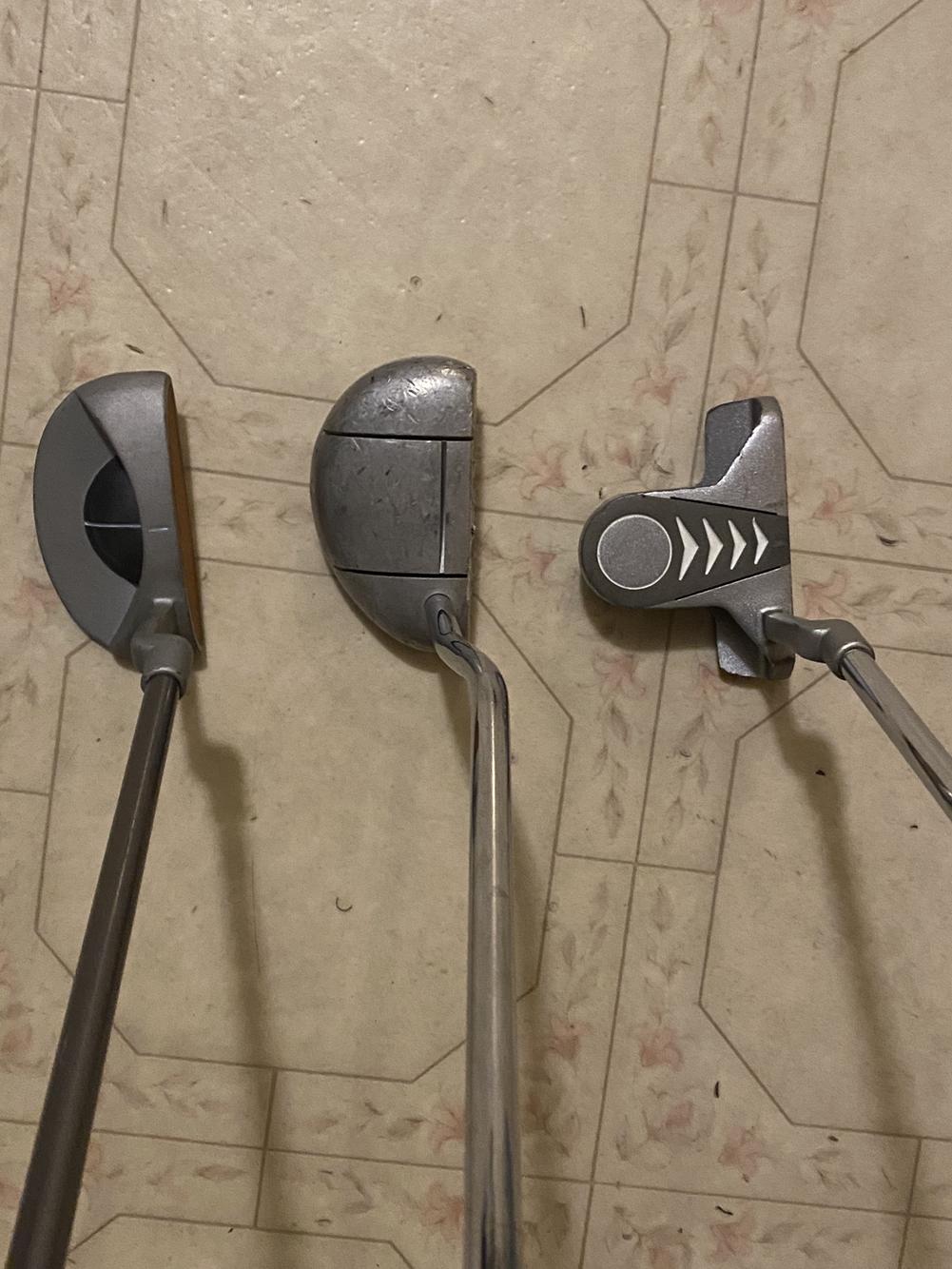 Putters left handed (2 junior size, one men’s) SidelineSwap