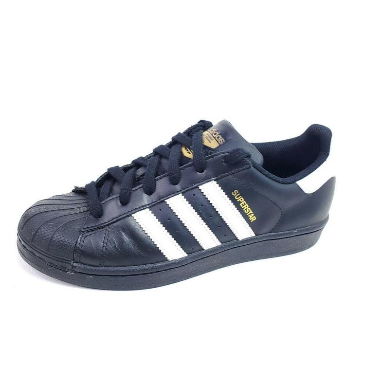 Adidas Superstar Foundation Big Kids Shoes Size 5.5 Youth Black B23642 Womens 7 Adidas Superstar Foundation Big Kids Shoes Size 5.5 Youth Black B23642 Womens 7
