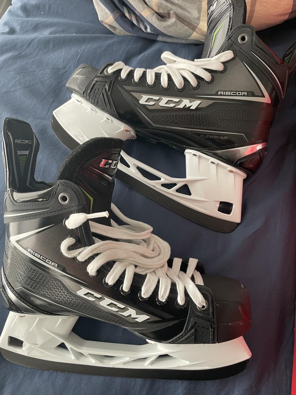 Senior Used CCM Ribcor 80K Hockey Skates Regular Width Size 9 SidelineSwap