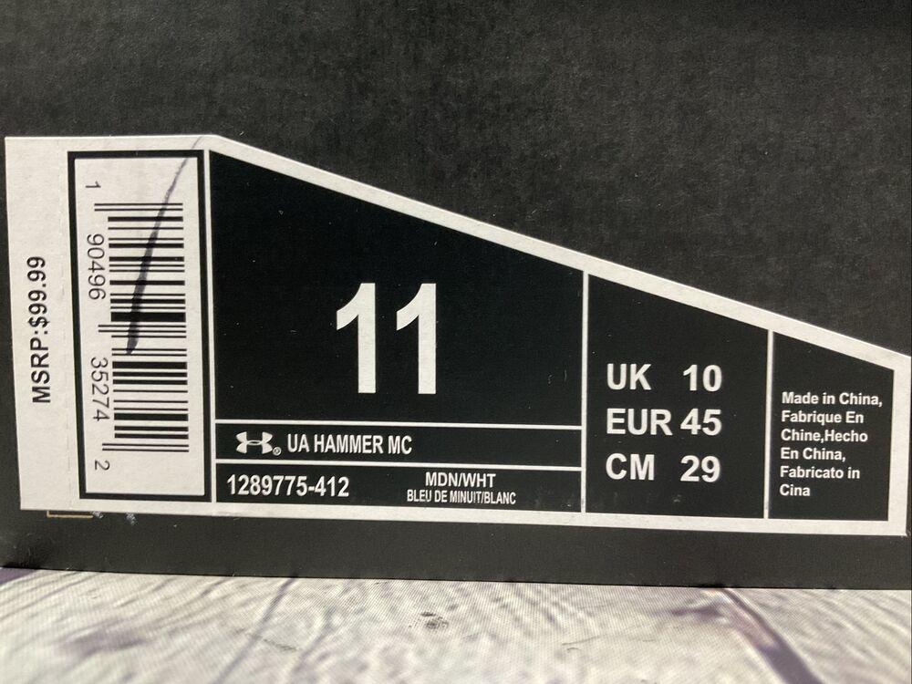 under armour men's hammer mid mc football cleats