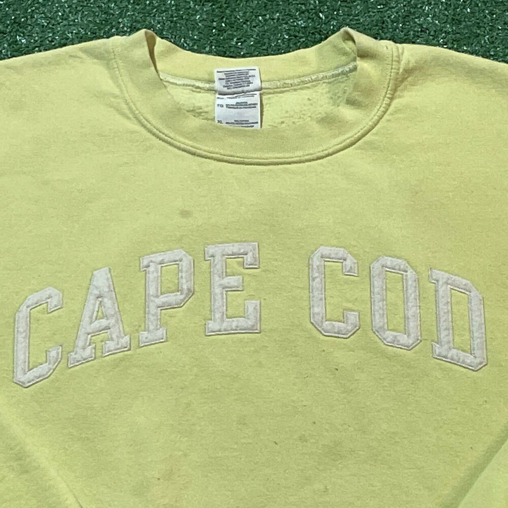 yellow cape cod sweatshirt