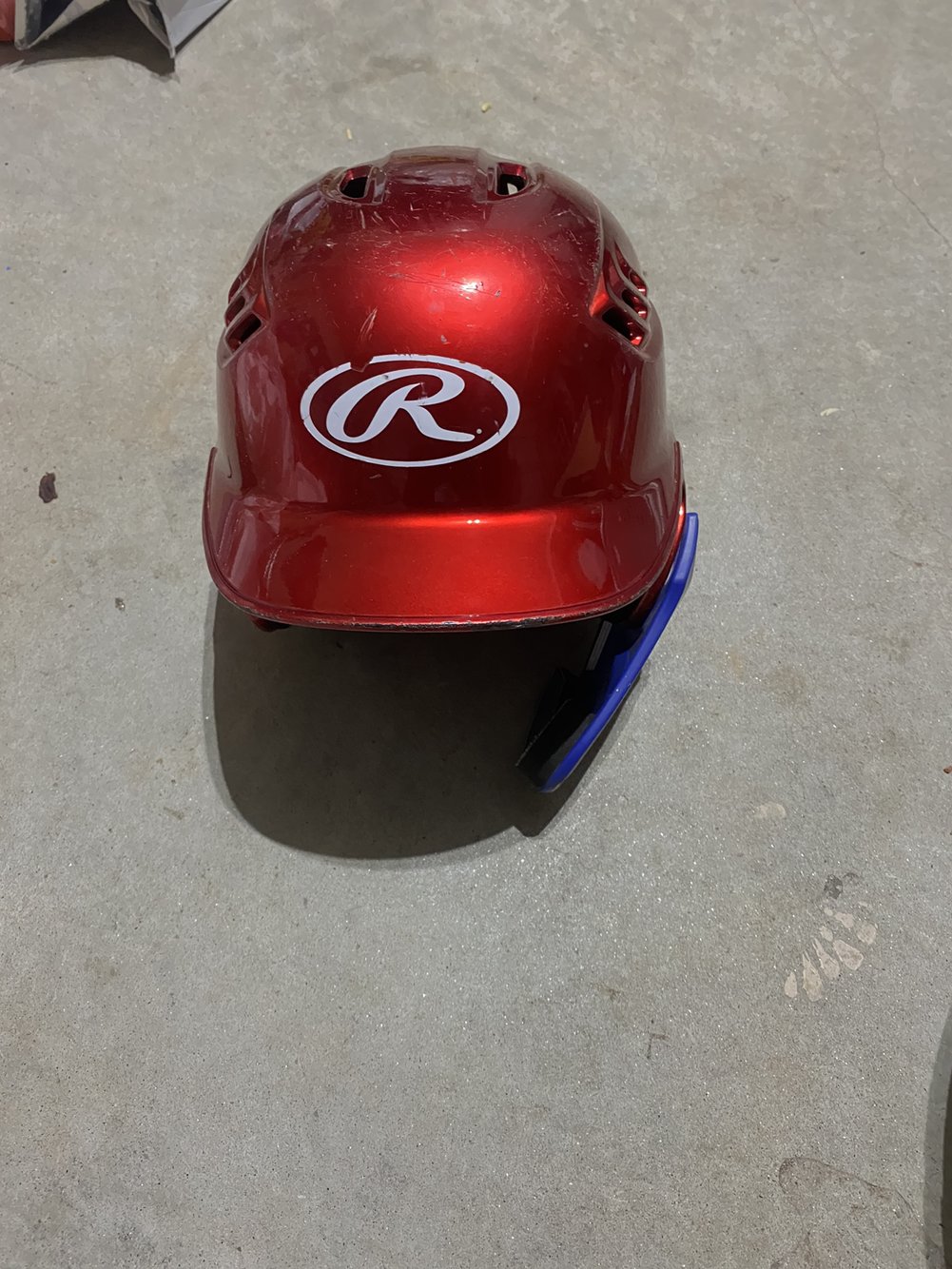 Rawlings Batting Helmet with Chin Guard SidelineSwap