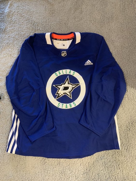 Adidas NHL Dallas Stars Team Issued Pro Practice Jersey Blue Men’s Size 54 Adidas NHL Dallas Stars Team Issued Pro Practice Jersey Blue Men’s Size 54