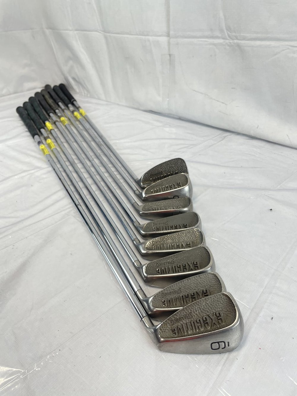 Used Spalding Executive 4isw Steel Regular Golf Iron Set Irons