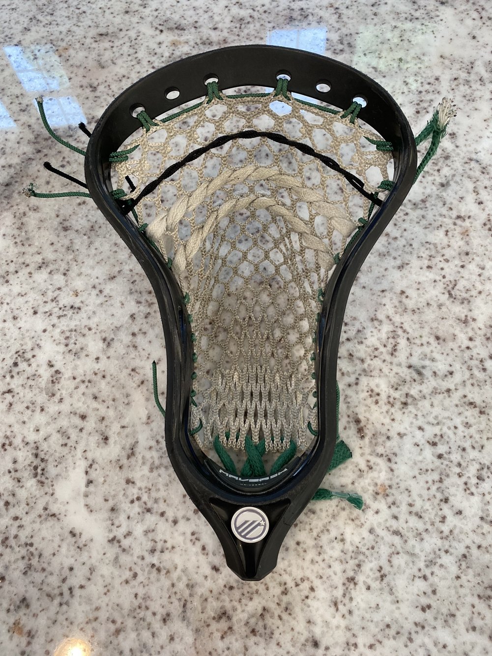 Maverik Lacrosse Optik U Strung Head SidelineSwap