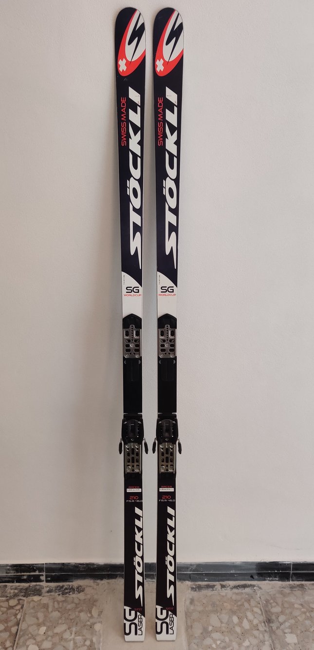 New Stockli LASER SG Skis SidelineSwap