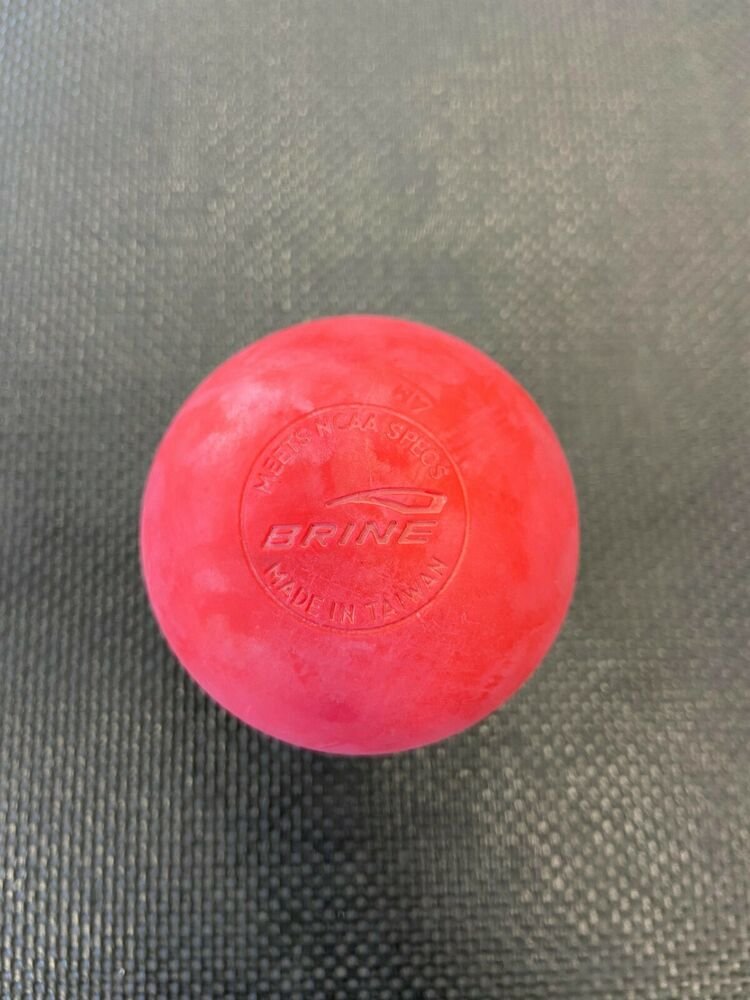 New Brine Red lacrosse balls 120 *10 dozen* total NCAA certified GB120