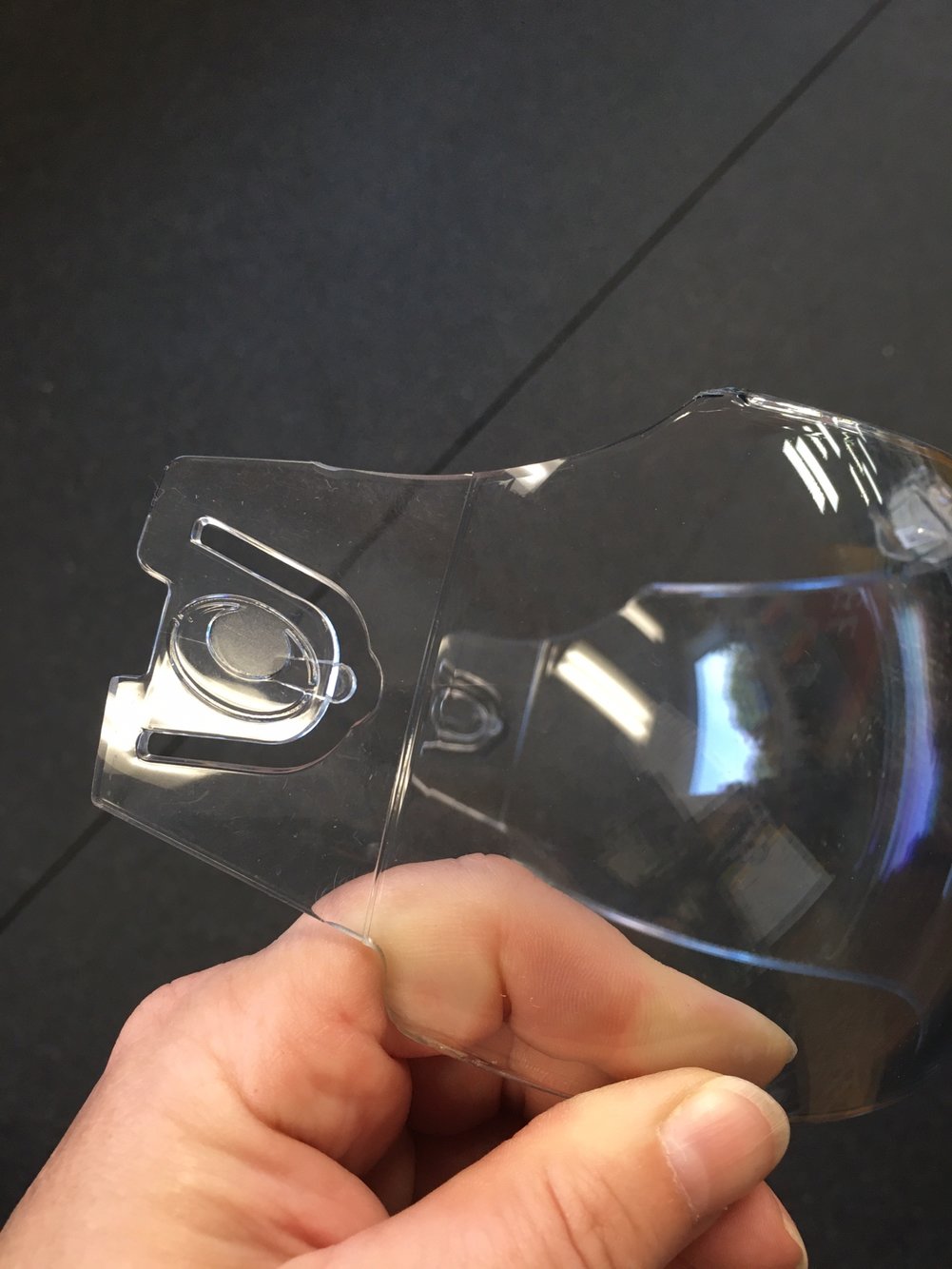 Senior Bauer Visor HDO Deluxe Visor SidelineSwap