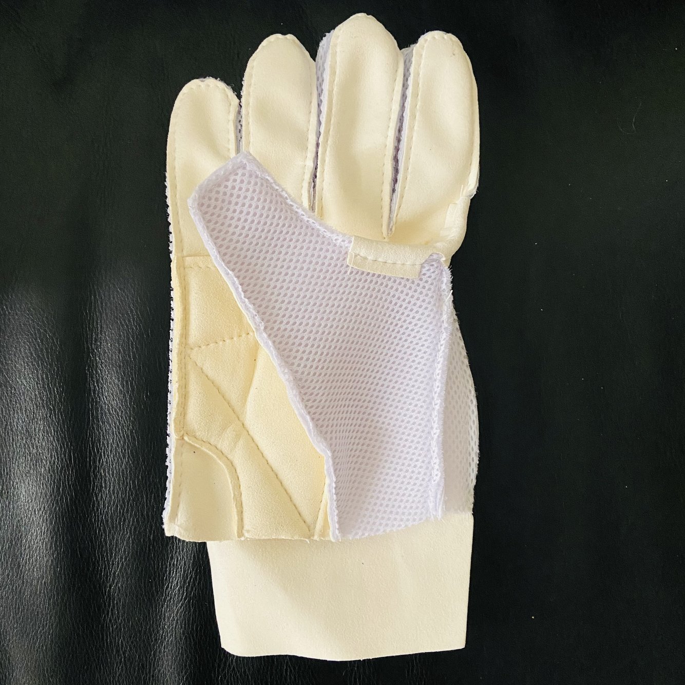 Goalie Blocker Replacement Full Palm Skin • Nash Leather Palm