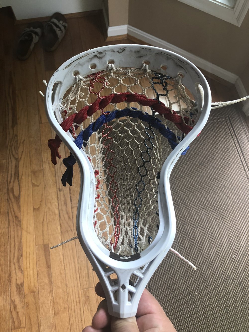 Stringking Mark 2D Head W/hero Mesh Red/blue Strikers SidelineSwap