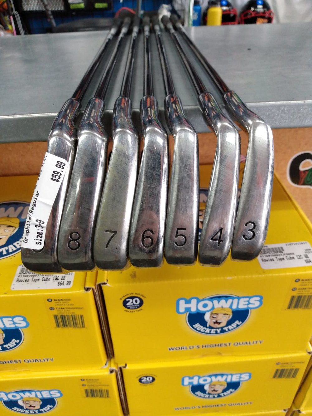 Used Golden Bear Gb730 Irons 3i9i 3i9i Graphite Regular Golf Iron Or