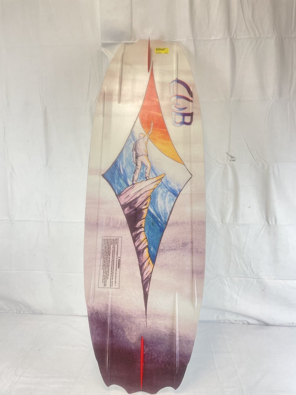 Used Cwb Pure 135 Cm Wakeboard W Lxxl Torq Bindings SidelineSwap