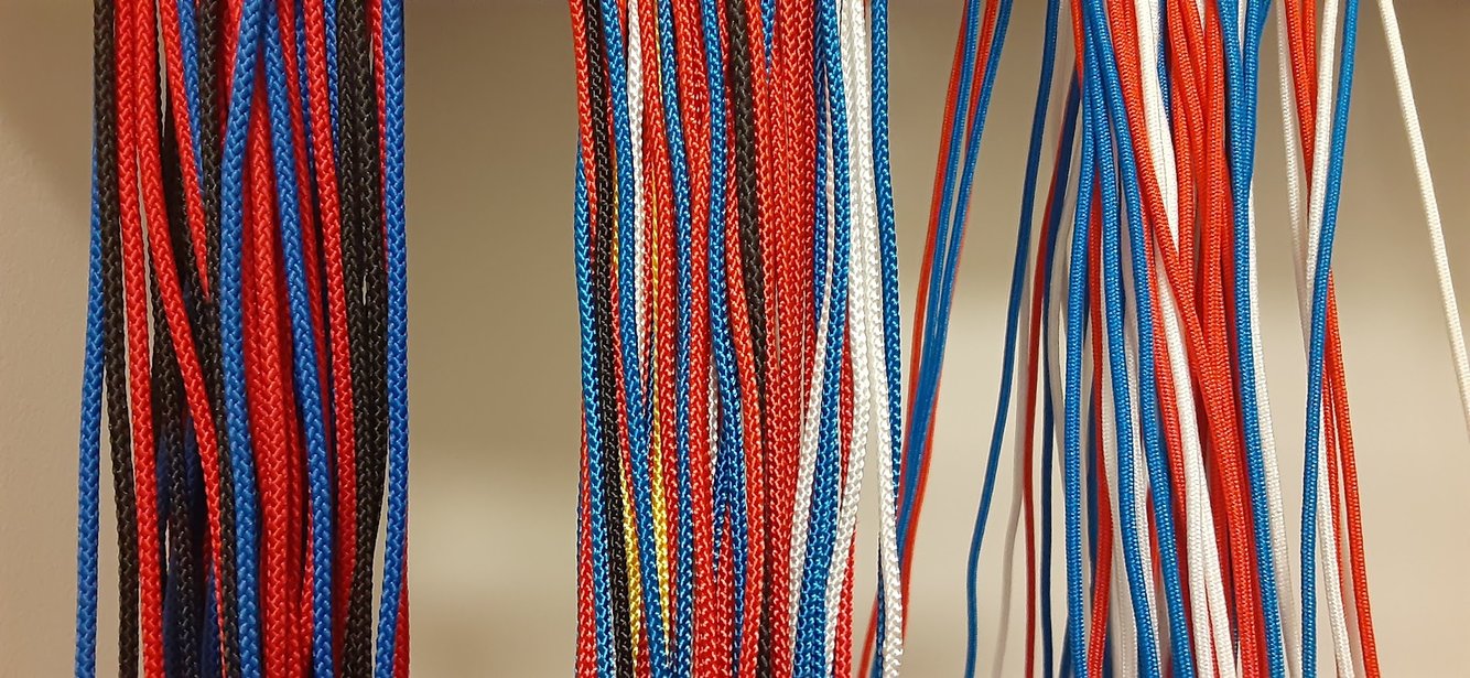 NEW StringKing Type 4S Soft LACROSSE MESH FULL KIT White Red Blue Black