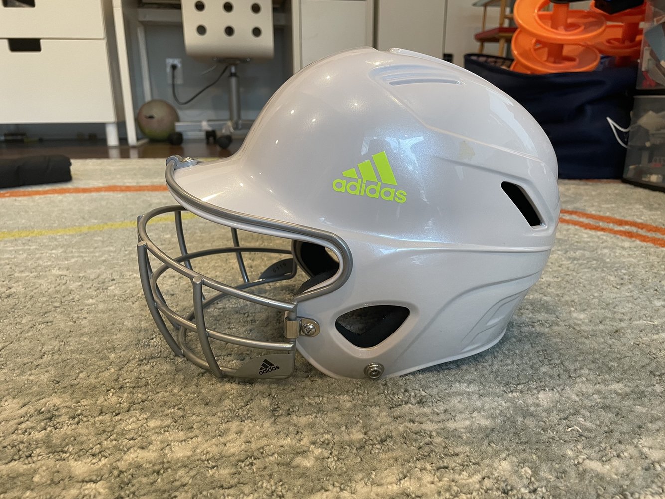 New Junior Adidas Girls Softball Adjustable Batting Helmet SidelineSwap