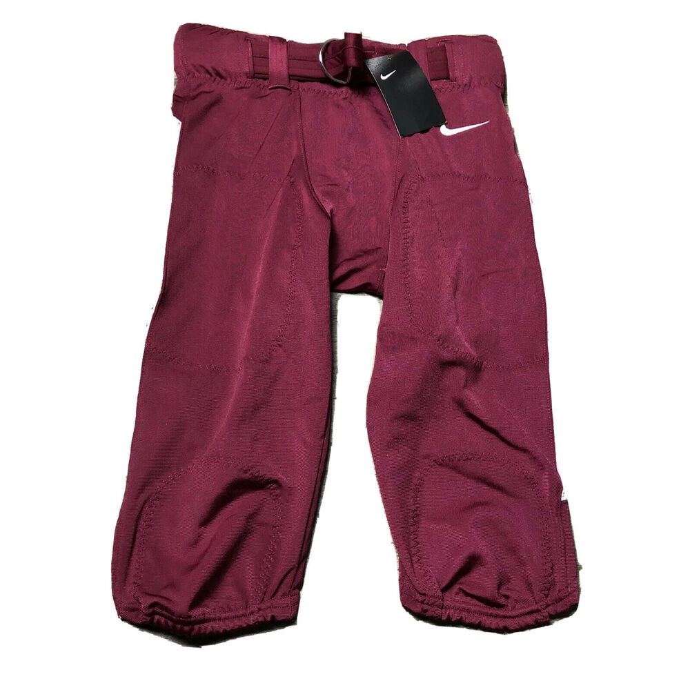 Nike Team Vapor Pro Football Pants Size Small Burgundy 845930612 SidelineSwap