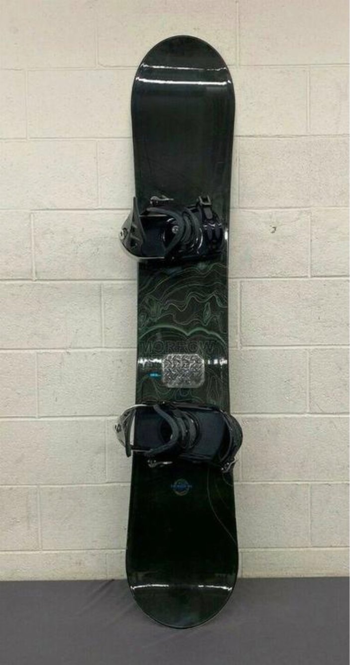 Morrow Lithium 163cm Twin-Tip All-Mountain Snowboard With