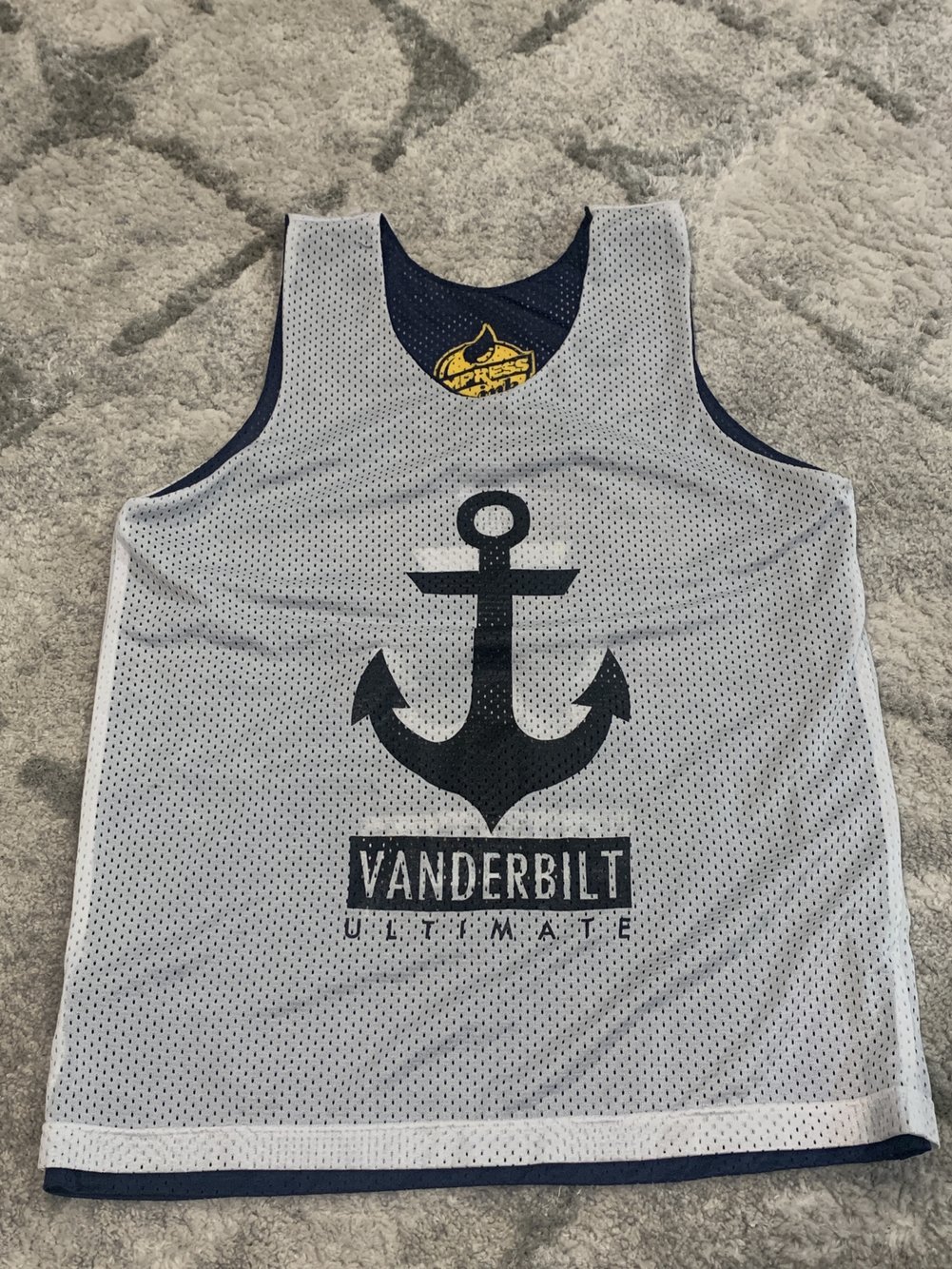 Vanderbilt Ultimate 2 Sided Lacrosse Vest SidelineSwap