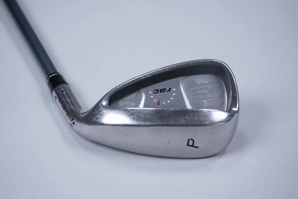 TAYLORMADE RAC HT PITCHING WEDGE W/ TMRAC PLUS 55 STIFF FLEX GRAPHITE