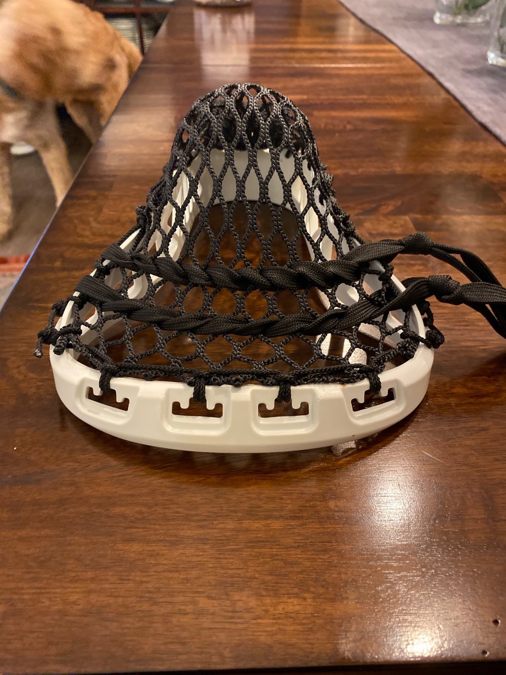 White New Strung Head Traditional Lacrosse SidelineSwap