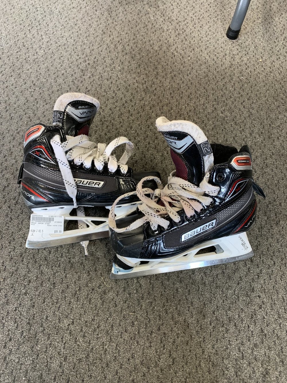 bauer vapor x700 junior skates