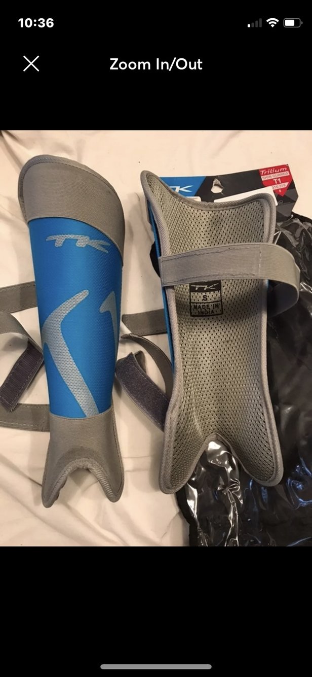 New lacrosse goalie shin guards SidelineSwap