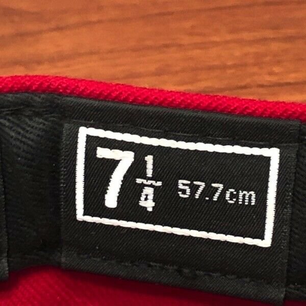 Fort Wayne Tincaps Hat Baseball Cap Fitted 7 1/4 New Era Red Vintage