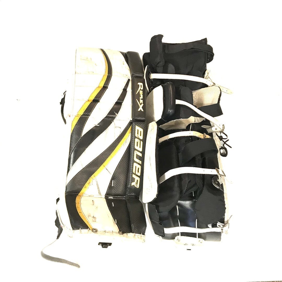 Used Bauer Reflex 30" Ice Hockey Goalie Leg Pads SidelineSwap
