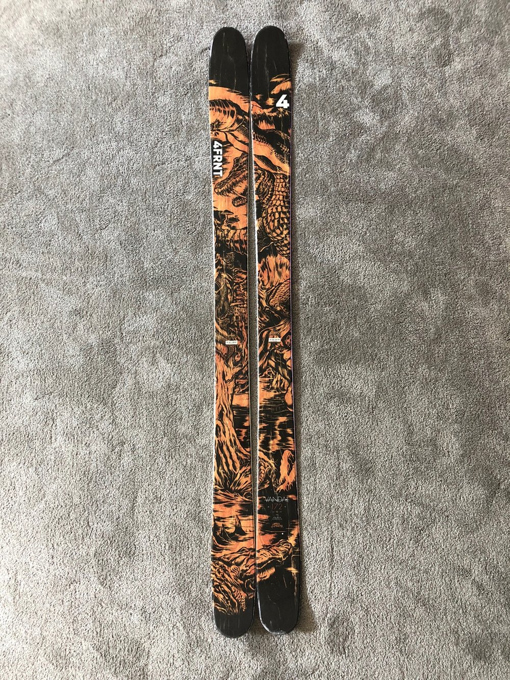 4FRNT VANDAL Downhill Skis | SidelineSwap | Buy and Sell on